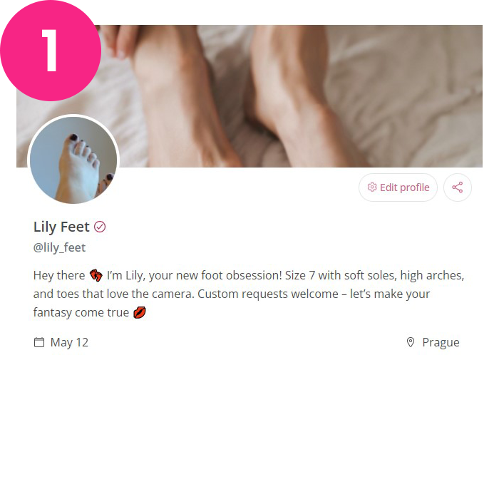 Sell and buy feet pics