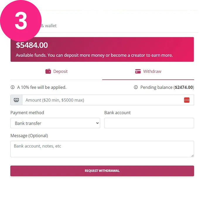 Werde für den Verkauf von Fußbildern bezahlt